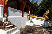 Luang Prabang, Laos. Wat Phonsaat, the temple on the opposite shore of the Nam Khan.